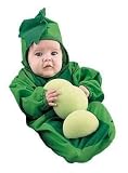 Baby 0-6 Months - Sweet Pea Pod Costume Bunting - Fun for Spring or Halloween for your Sweet Pea