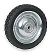 Industrial Grade 1NXA3 Wheel, Lawn Mower, 7 In, 55 Lb Cap