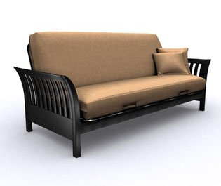 Kitchen: Milan Metal Futon Frame   Full