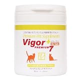 �L��p�v���~�A���T�v�������g�@Premium Pet Supplements Vigor+�i�r�K�[�v���X�jfor Cats �v���~�A��7�i�V��̃��C���i�b�v��S�Ĕz�������v���~�A���u�����h�T�v�������g�I�j