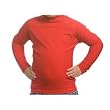 Toddler UV Rash Guard Shirt - Long Sleeved Red