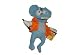 Simpsons : Itchy 9" Plush Figure Doll Toy