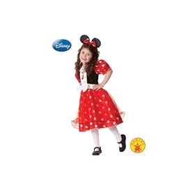 Red Spotty Minnie Mouse Costume Medium