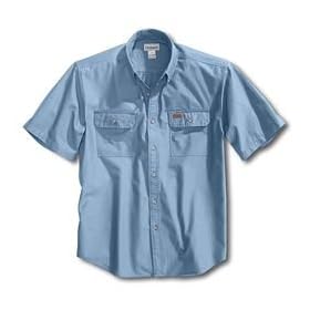 Carhartt Mens Short Sleeve Chambray Shirt by Carhartt