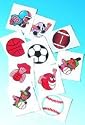 Sports Temporary Tattoos (144/PKG)