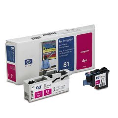 Magenta #81 Dye Printhead/ph Designjet 5000 Series