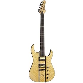 B.C. Rich Exotic Classic Deluxe Assassin Electric Guitar, Spalted Maple by 