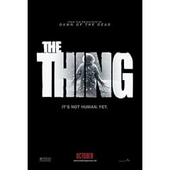 THE THING - 2011 REMAKE - US TEASER - MOVIE FILM WALL POSTER - 30CM X 43CM