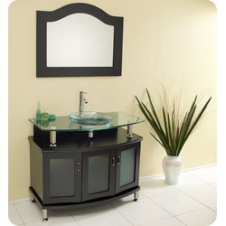 Modern Vanity Bathroom Cabinet, sink and mirror set 39