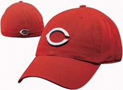 Cincinnati Reds Youth Shortstop Fitted Youth Cap (Solid Red)