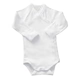 Organic Baby Clothes Organic Basics Kimono Onesie, 0-3M