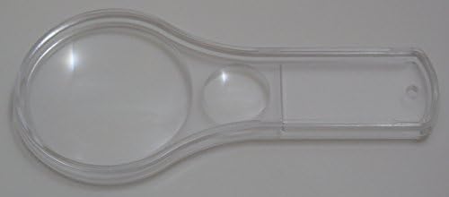 Plastic Handheld Magnifier Lens: 6X 3X: Pack of 12