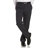 Claiborne by John Bartlett Men's Ribbed Suiting Flat Front Pant
