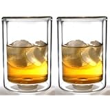 Sun'sTeaStrongDoubleWallOld-FashionedThermoWhiskey/coffee/juiceGlasses(13oz),Setof2($5.99flatshipping,ordermoretosave)