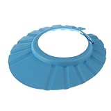 Neverland Beauty 新しい調整可能なソフト乳児日光浴シャワーキャップ 青