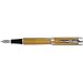 Office Products : Conklin Herringbone Golden Yellow Fine Point Fountain Pen - CK71013-F