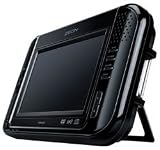 jWIN 7 LCD Portable Multimedia Tablet Style DVD Player with iPod Video Cradle