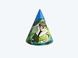 6 Chapeaux Pointus Ben 10 - Anniversaire Enfant - Goûter enfant