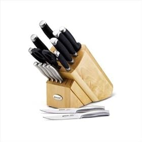 Anolon 52588 Advanced 15-Piece Knife Set with Block by Anolon