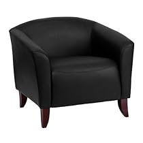 Big Sale Flash Furniture 111-1-BK-GG Hercules Imperial Series Black Leather Chair