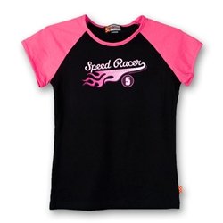 Speed Racer Flaming Script Raglan Top (Junior), Speed Racer Merchandise, Official Store of Speed Rac