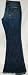 Blue Cult Jeans Sacred Blue Red/Gold Swirl in Dark Wash