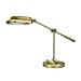 Verilux Heritage Full Spectrum Deluxe Desk Lamp - VD03 / Antique Brushed Brass, includes Verilux Full Spectrum Light Bulb (CFM27VLX)