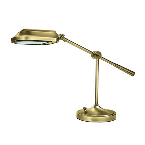Buy Verilux Heritage Full Spectrum Deluxe Desk Lamp - VD03 Antique Brushed Brass, includes Verilux Full... by Verilux now!