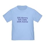 Personalized 100% Andrew Baby Infant Toddler Kids Shirt - Birthday Collection