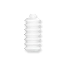 Qosina 74028 Natural LDPE Bellows Dispensing Bottle, 40mL Capacity (Pack of 25)