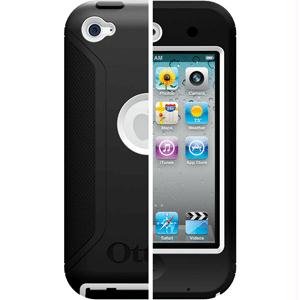 Otterbox Defender Series Case for iPod touch 4G (White Plastic/Black Silicone)