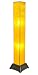 Tana Silk Floor Lamp - Gold