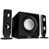 COBY CSMP77 75-WATT HIGH-PERFORMANCE 2.1 SPEAKER SYSTEM