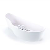 Royal VKB Herb Garden Melamine Vessel Including Scissors in the Integrated Pocket, Grey and White