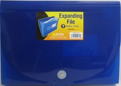 Better Office Products File Poly Expanding 7 