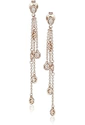 14k Gold Floating Diamond Dangle Earrings (1/2cttw, K-L Color, I1-I2 Clarity)