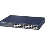 Netgear ProSAFE 24-Port 10/100 Unmanaged Fast Ethernet Switch (JFS524-200NAS)