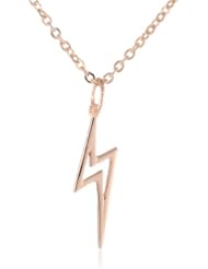 Samantha Faye "Weather" Lightning Bolt Pendant Necklace, 18"