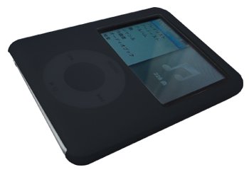 goumandise フィッツポッド iPod nano(3G・video)専用シリコーンカバー[IPS-01BK]