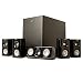 Klipsch HD 500 Compact 5.1 High Definition Theater system (Set of Six, Black)