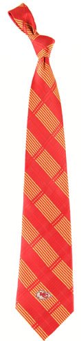 Kansas City Chiefs Woven Plaid Necktie