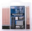 18PC SKETCH/DRAW PENCIL SET