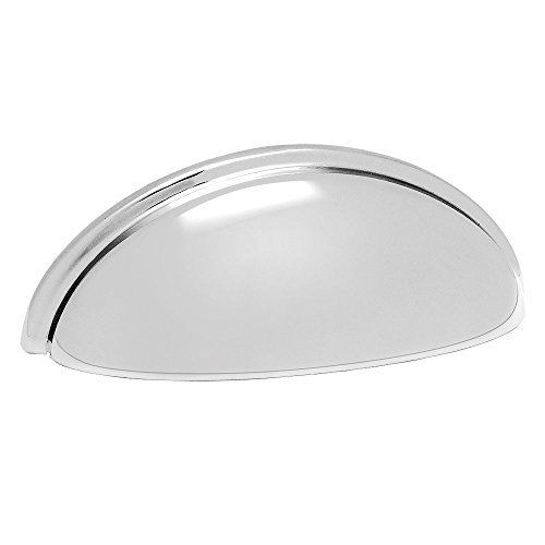 Cosmas 783CH Polished Chrome Cabinet Hardware Bin Cup Drawer Handle Pull - 3