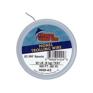 American Fishing Wire Monel Wire Trolling Line Pound Test: 30