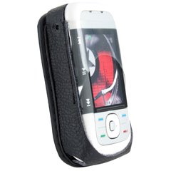 Leather Case With Standard Clip For Nokia 5300
