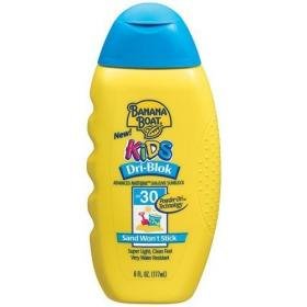 Banana Boat Kids Sun Gear Advanced UVA/UVB Sunblock Lotion, SPF 30, 6 fl oz (177 ml)