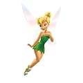 RoomMates RMK1494GM Tinker Bell Giant Wall Decal with Glitter Wings