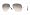 (032/32) WHITE METAL w/ CRYSTAL GRAY GRADIENT lens