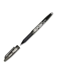 Office Product: Pilot FriXion Ball Erasable Gel Pens, Fine Point, Black Ink, Dozen Box (31550) - 0