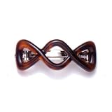 Caravan French Triple Open Barrette Shell 3-1/4